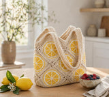 Crochet Lemon Bag Pattern PDF